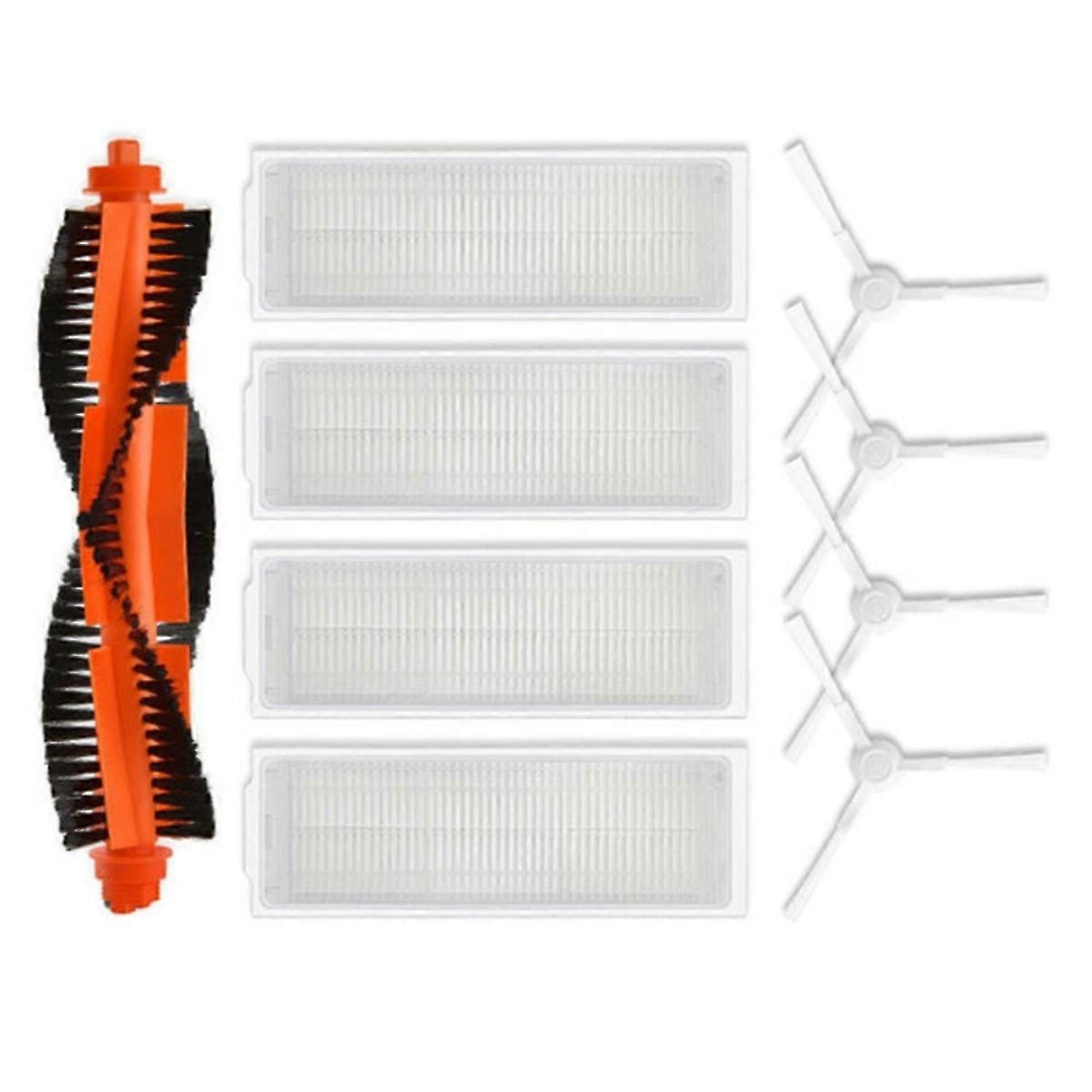 9Pcs Replacement Parts for Robot Vacuum S10 Robot Vacuum S12 B106GL Main Side Brush Hepa Filter