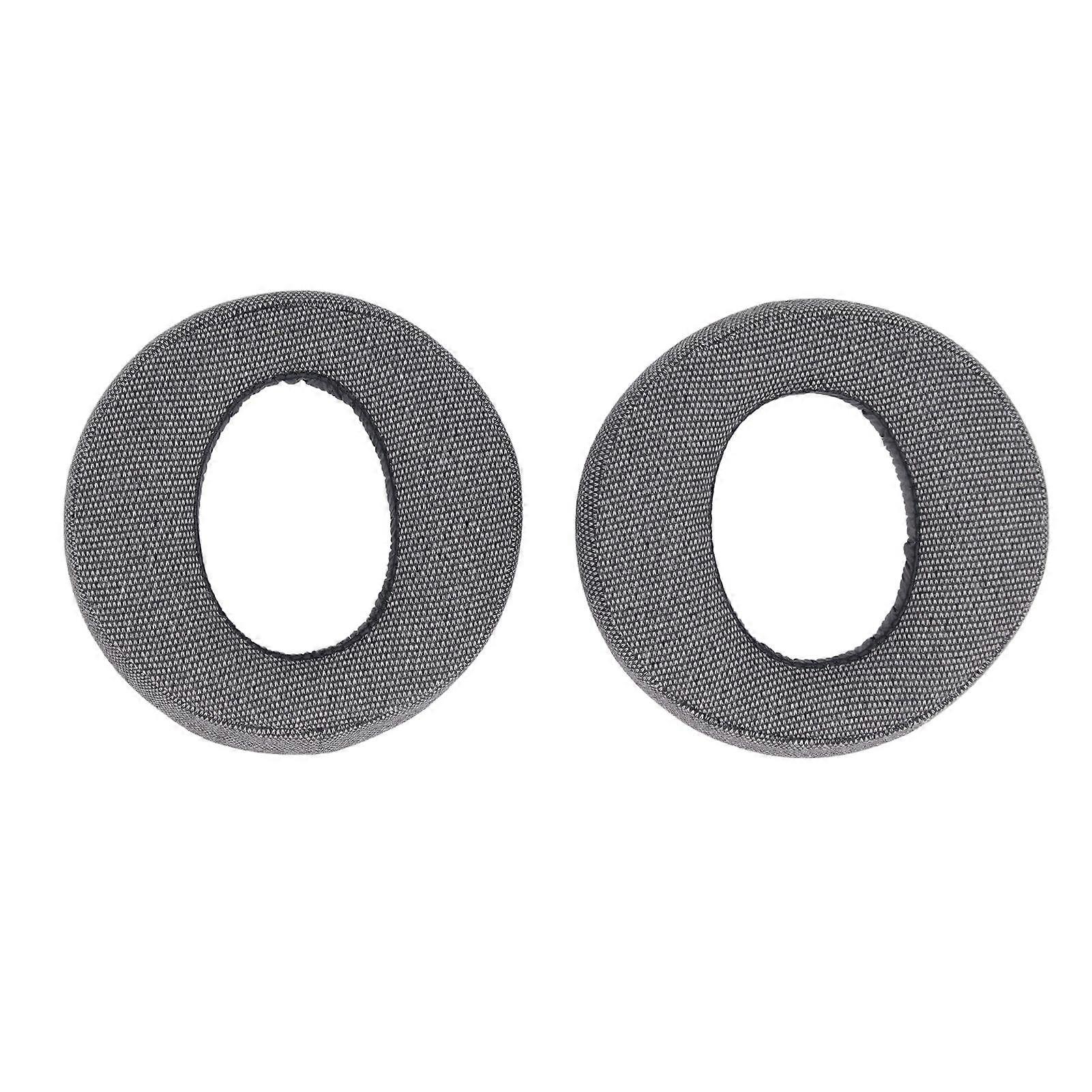 Earpads Cushions for PS5 Pulse 3D Wireless Headset Breathable Linen Noise Isolation Memory Foam Replacement Ear Pads Gray