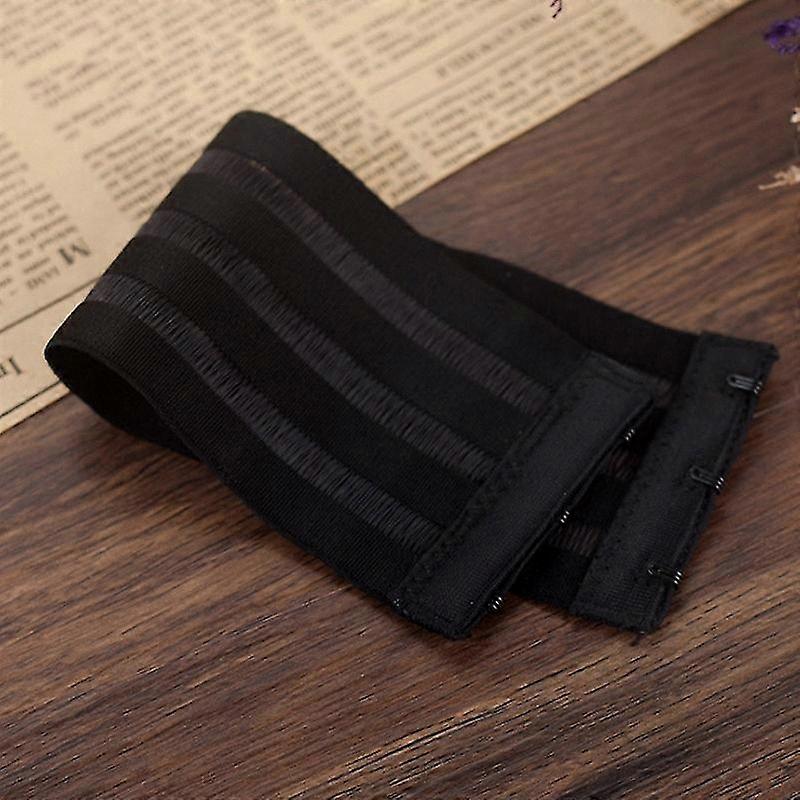 Elastic Back Clasp with 3 Hooks for Underwear Straps Adjustment