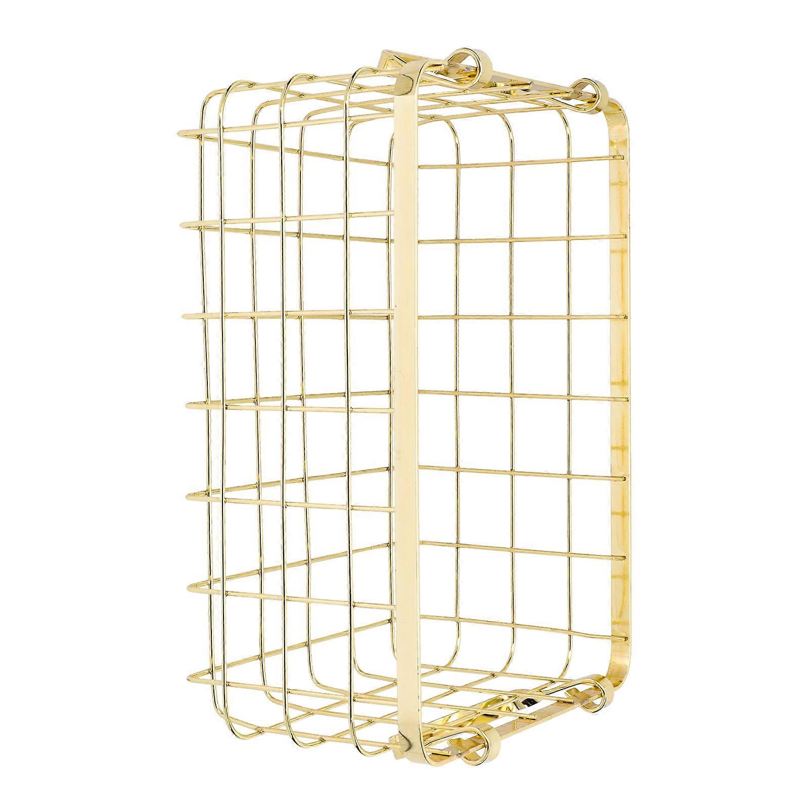 Wire Basket Iron-Art Storage Basket for Storage Use with Handle