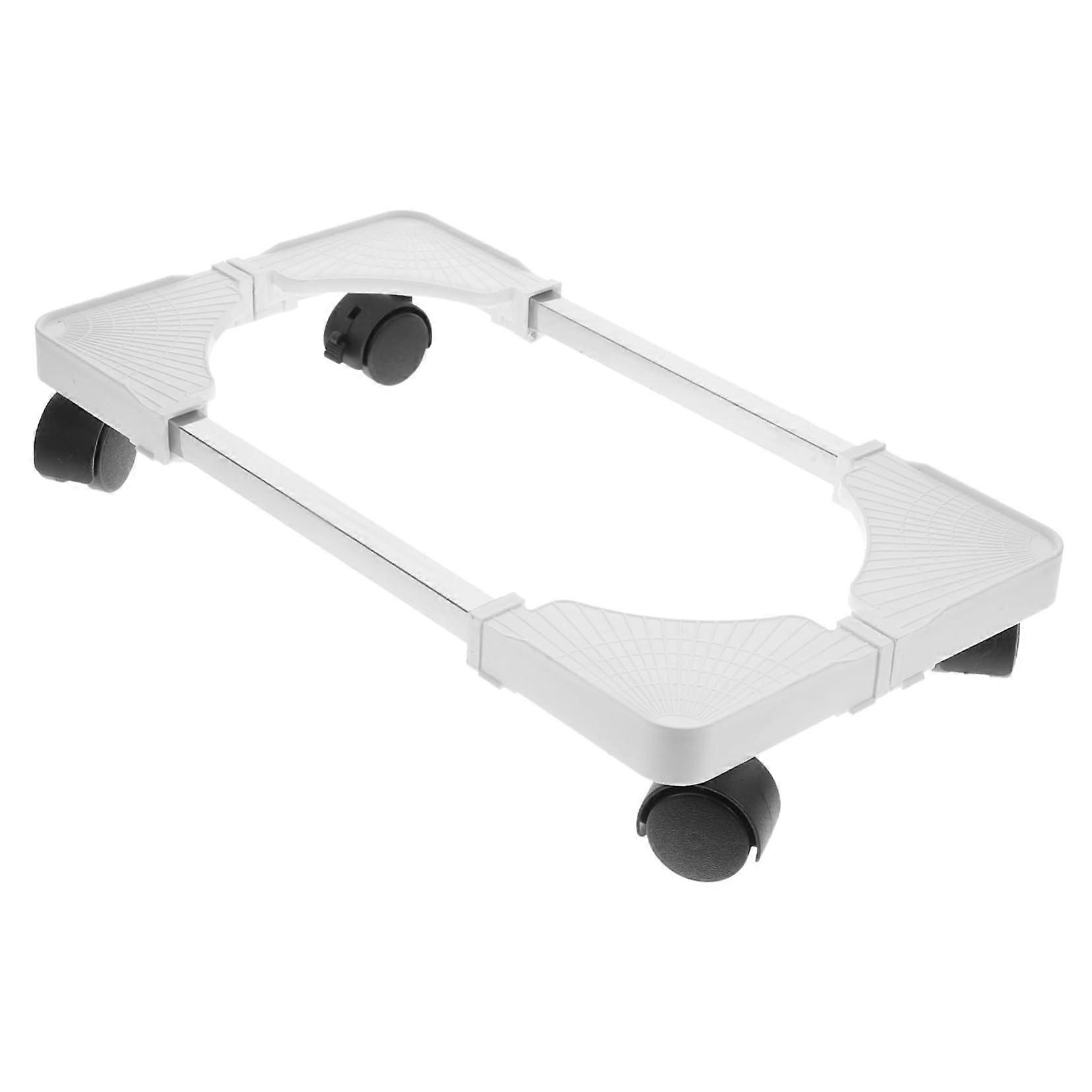 Mobile Computer Tower Stand With Casters Strength PP Stainless Steel CPU Holder PC Floor Stand Easy Installation