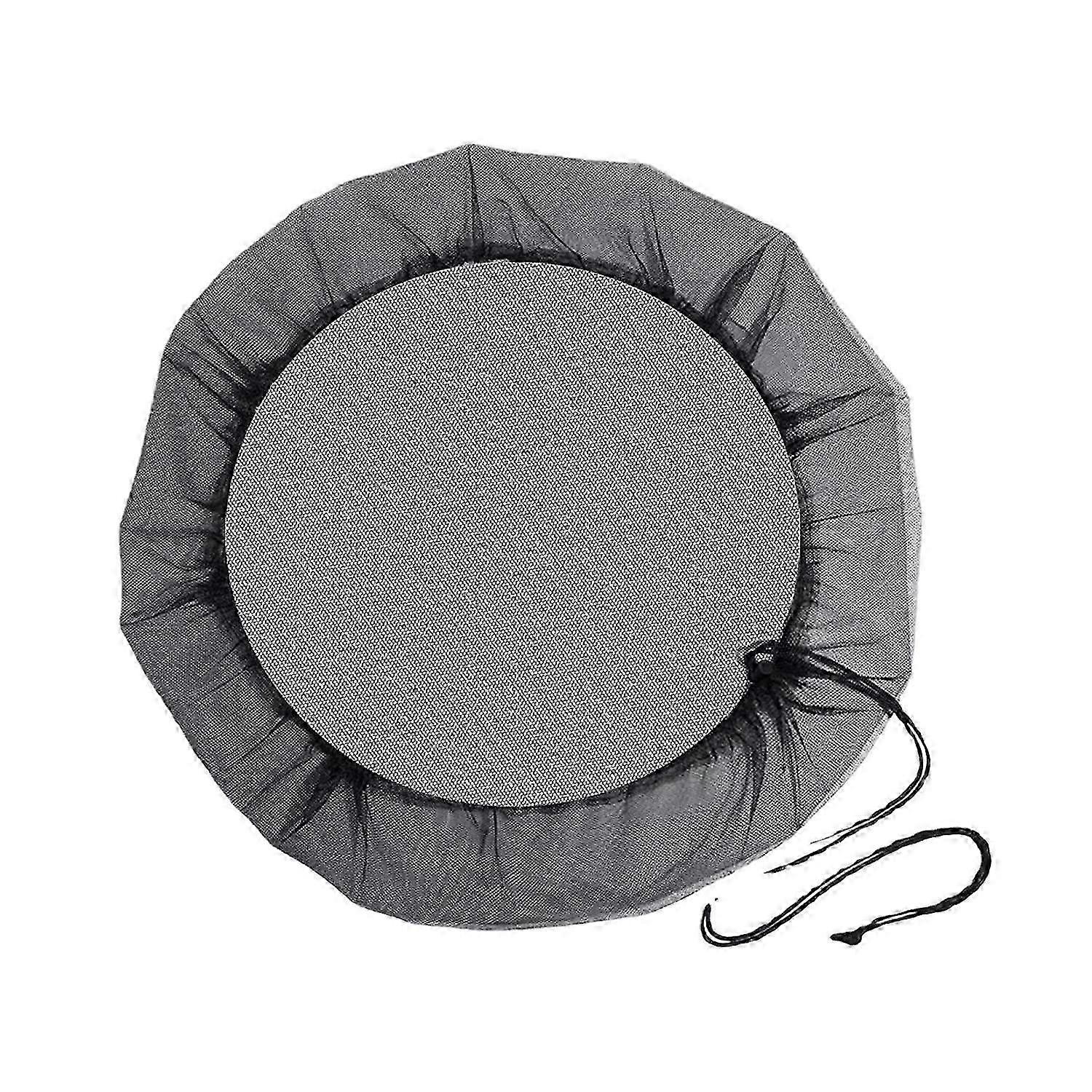 Rain Barrel Filter Drawstring Design Fine Mesh Dustproof Water Tank Mesh Screen Protects Rain Barrel