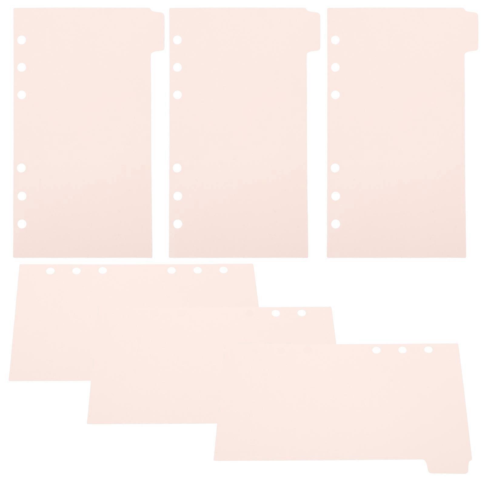 Binder Dividers with Tabs Office Paper Sheet Protectors for Organizing 24Pcs