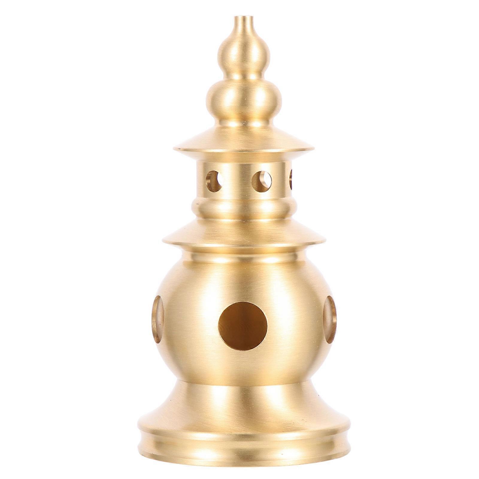 2Pcs Household Copper Incense Burner Decorative Incense Holder