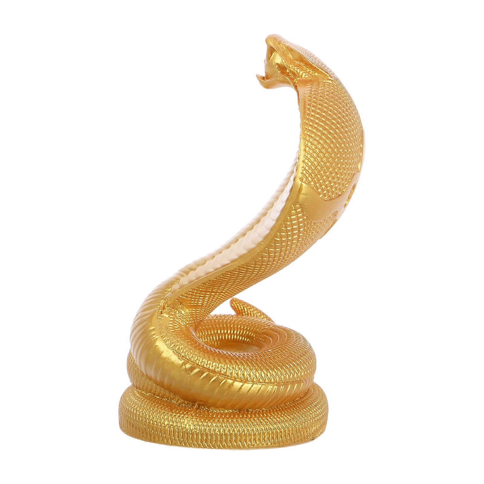 Chinese New Year Year of The Snake Snake Figurine Resin Decoration 2Pcs