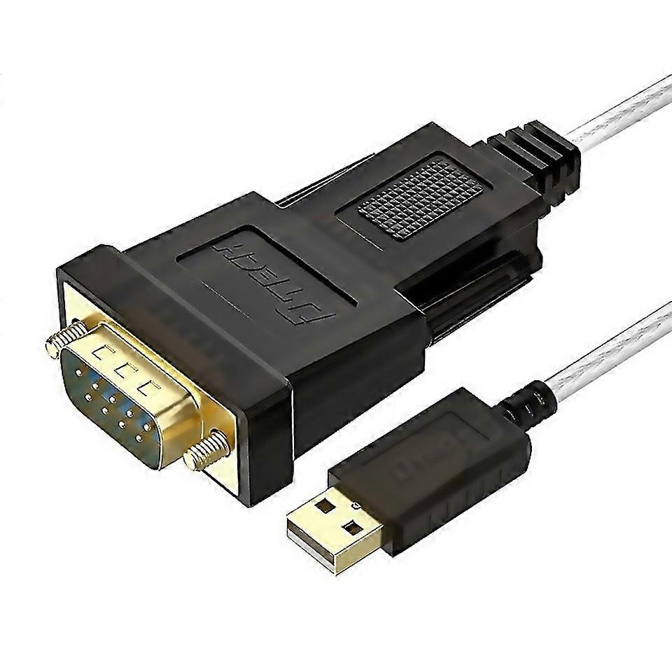 For Dtech Dt5002a 18m Usb To Rs232 Serial Line Db9 Needle Com
