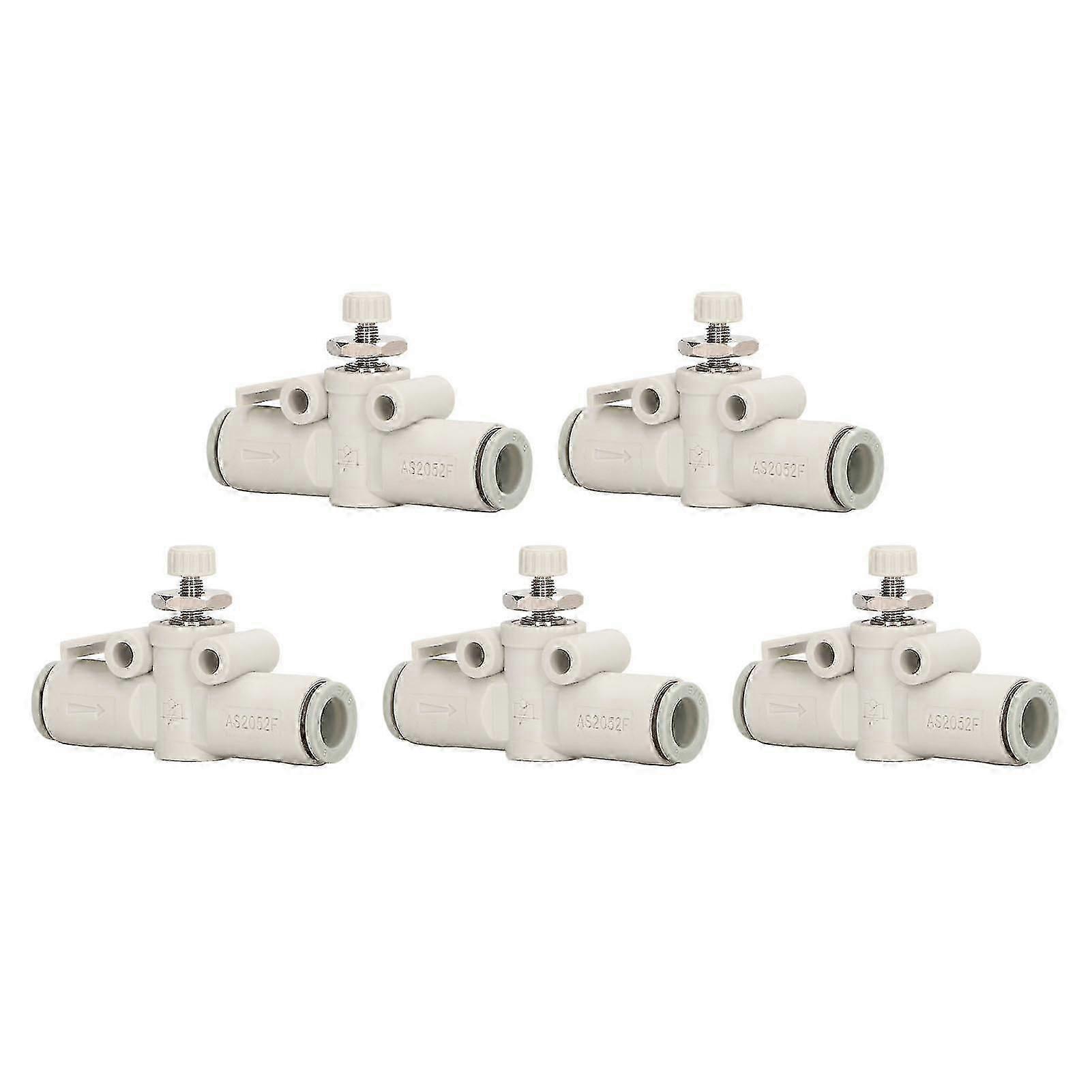Air Flow Control Valve 5Pcs Fast Change Pneumatic Hose Fitting for Duct Tools