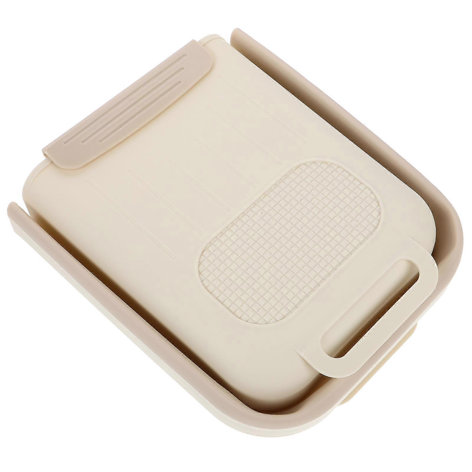 Hanging Waste Bin Plastic Kitchen Trash Containers for 4Pcs Use