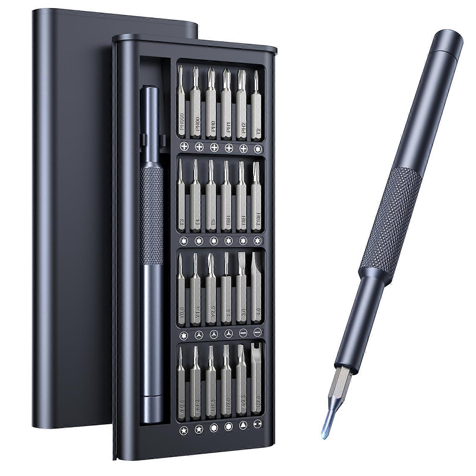 25 in 1 Small Precision Screwdriver Set, Professional Magnetic Mini Repair Tool Kit for Phone, Computer, Watch, Laptop
