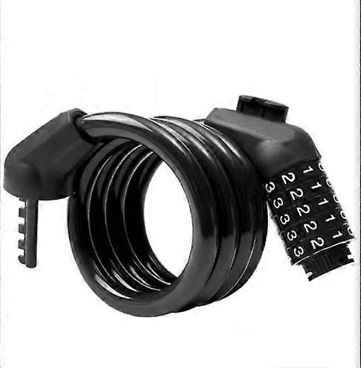 Bike Lock With Combo 4ft Bike Lock Security 5 Position Resettable Cable Lock