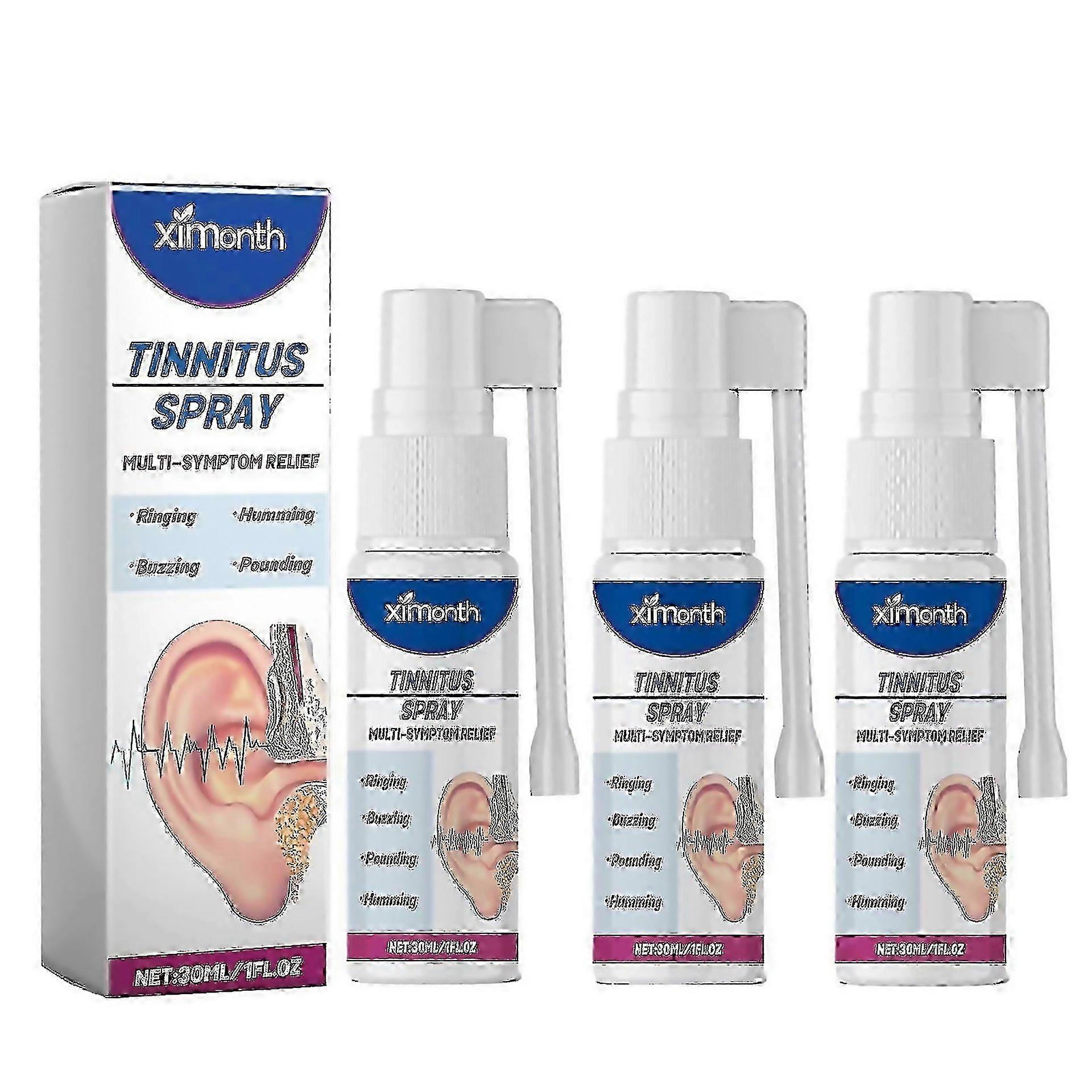For 13pcs Ear Drop Tinnitus Relief Spray