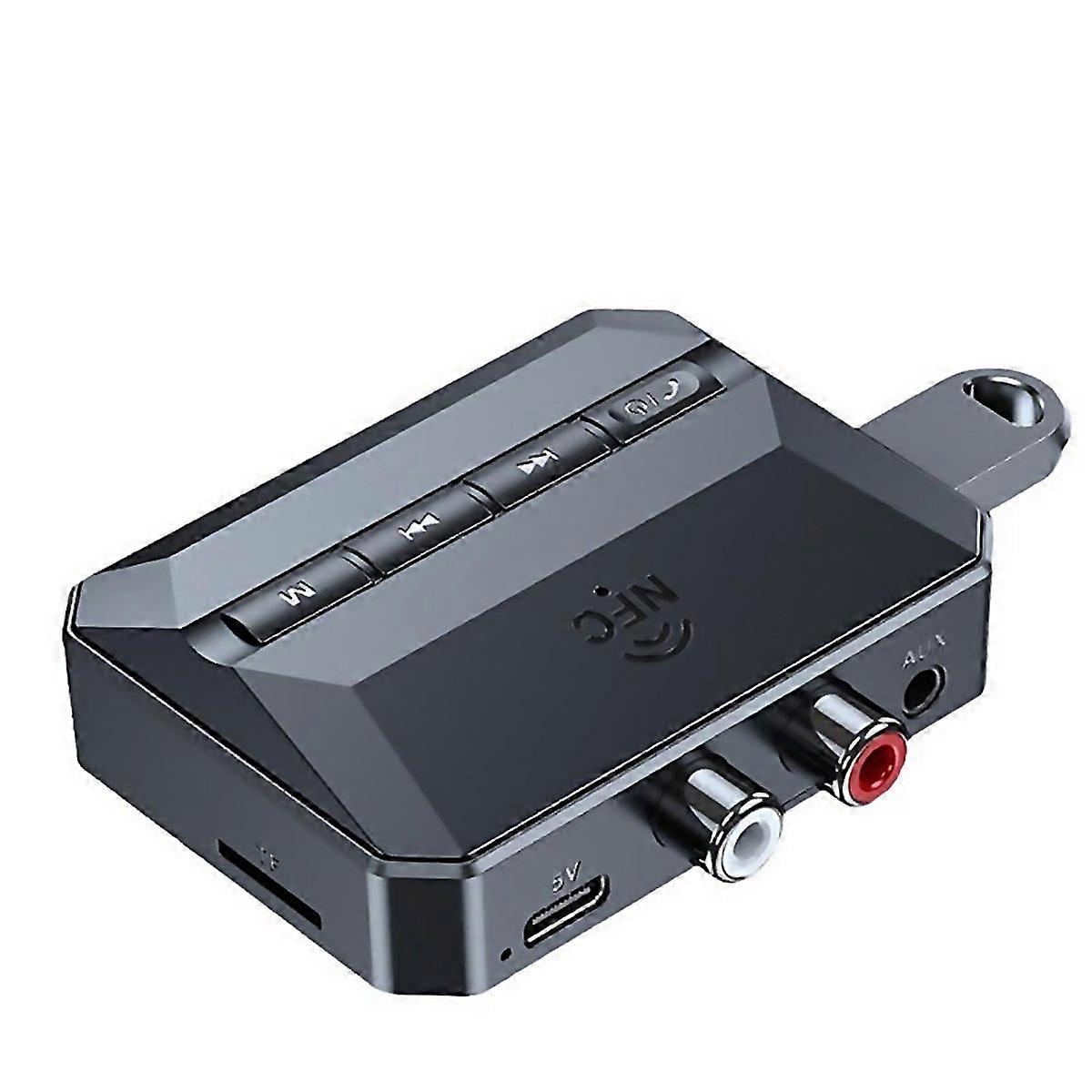 For Bluetooth 53 Wireless Audio Transmitter Receiver Hifi Music Adapter Aux Rca