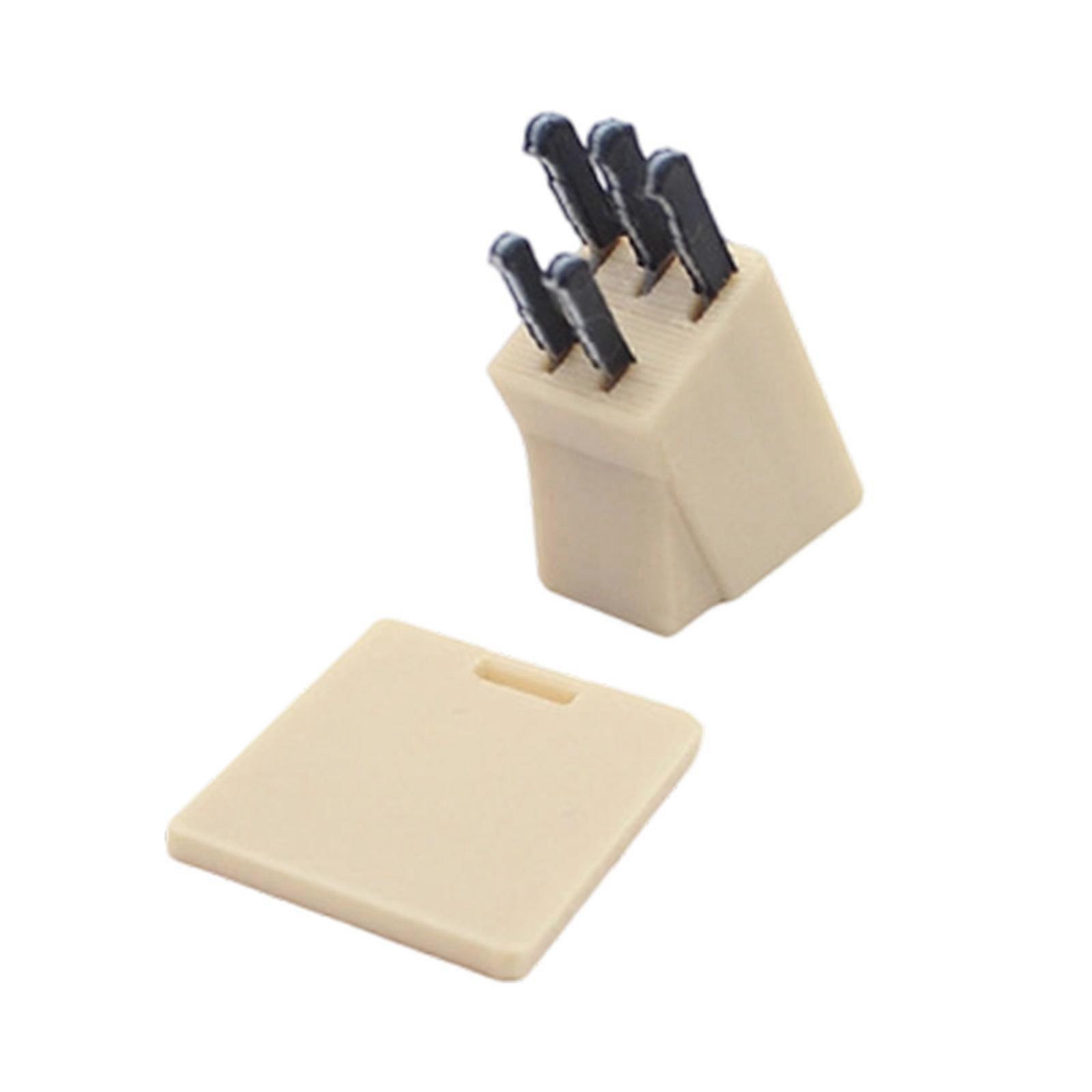 Miniature Mini Cutting Tool Collection For 1:12 Scale Dolls House Child Safe Design Multicolor