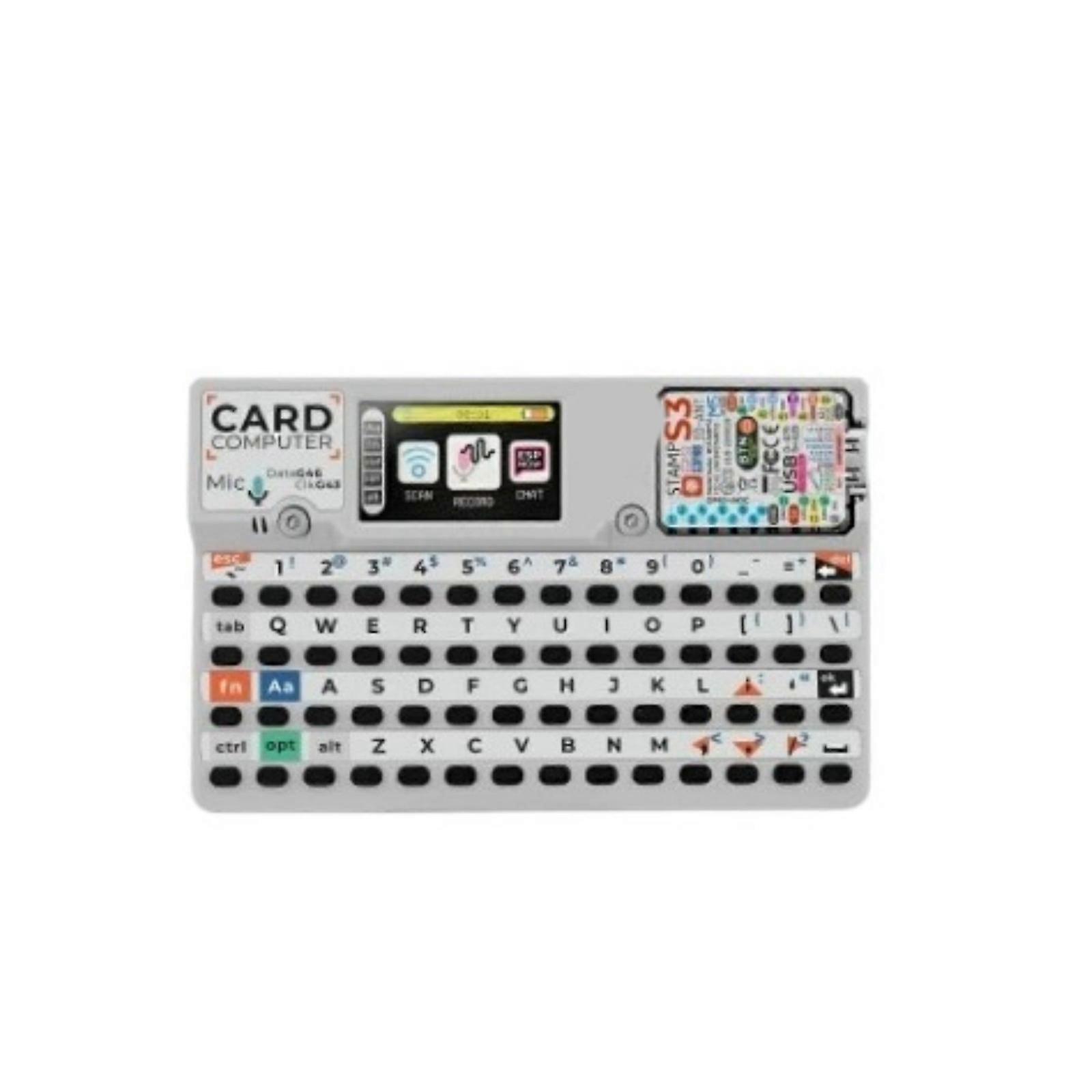 Cardputer Portable Computer StampS3 Development Board 56 Key Keyboards For Display Operational Application Multicolor