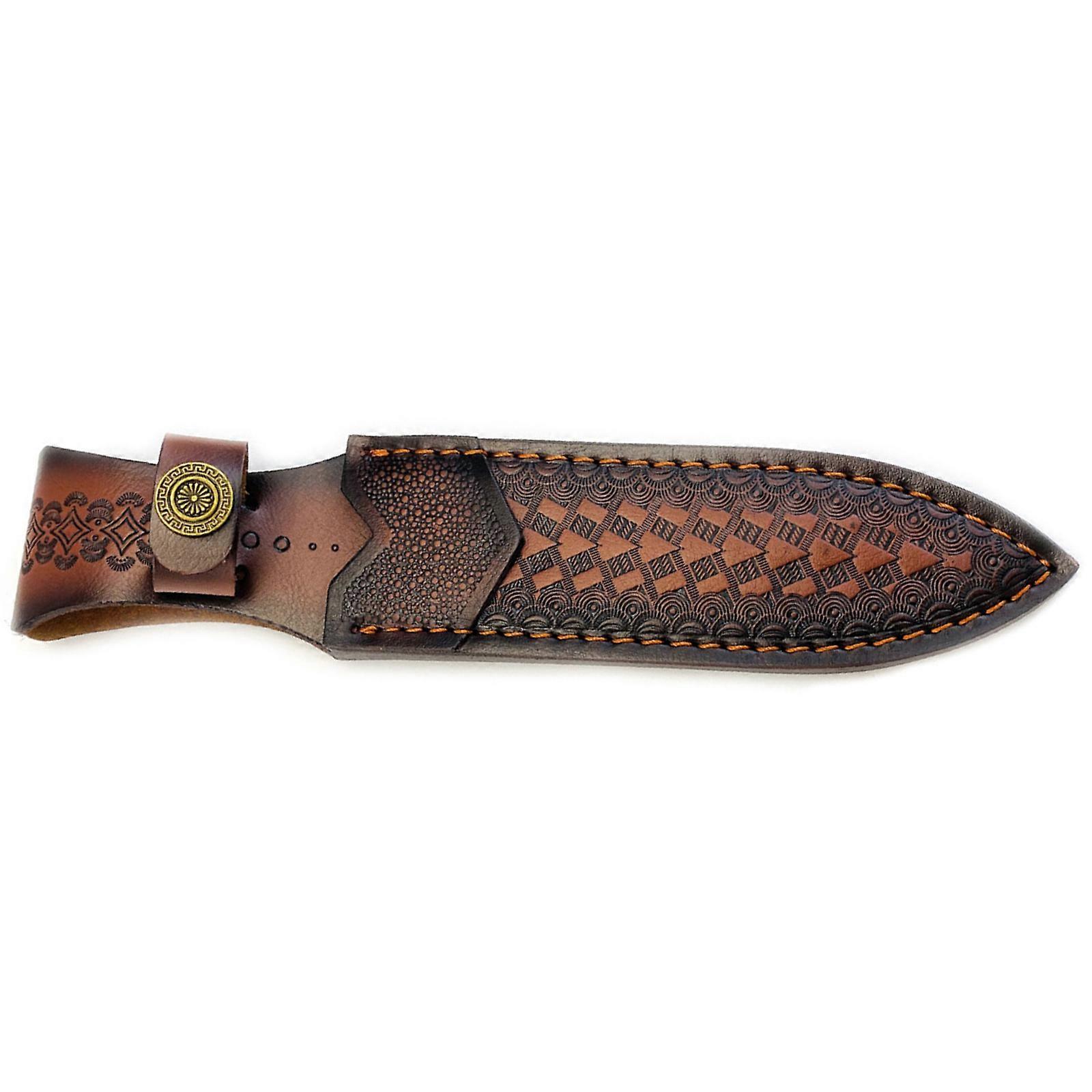 Leather Blade Storage Pouch Holder Enhancing Blade Security Easy Carry System Suitable For Hunters Outdoors Enthusiasts Multicolor