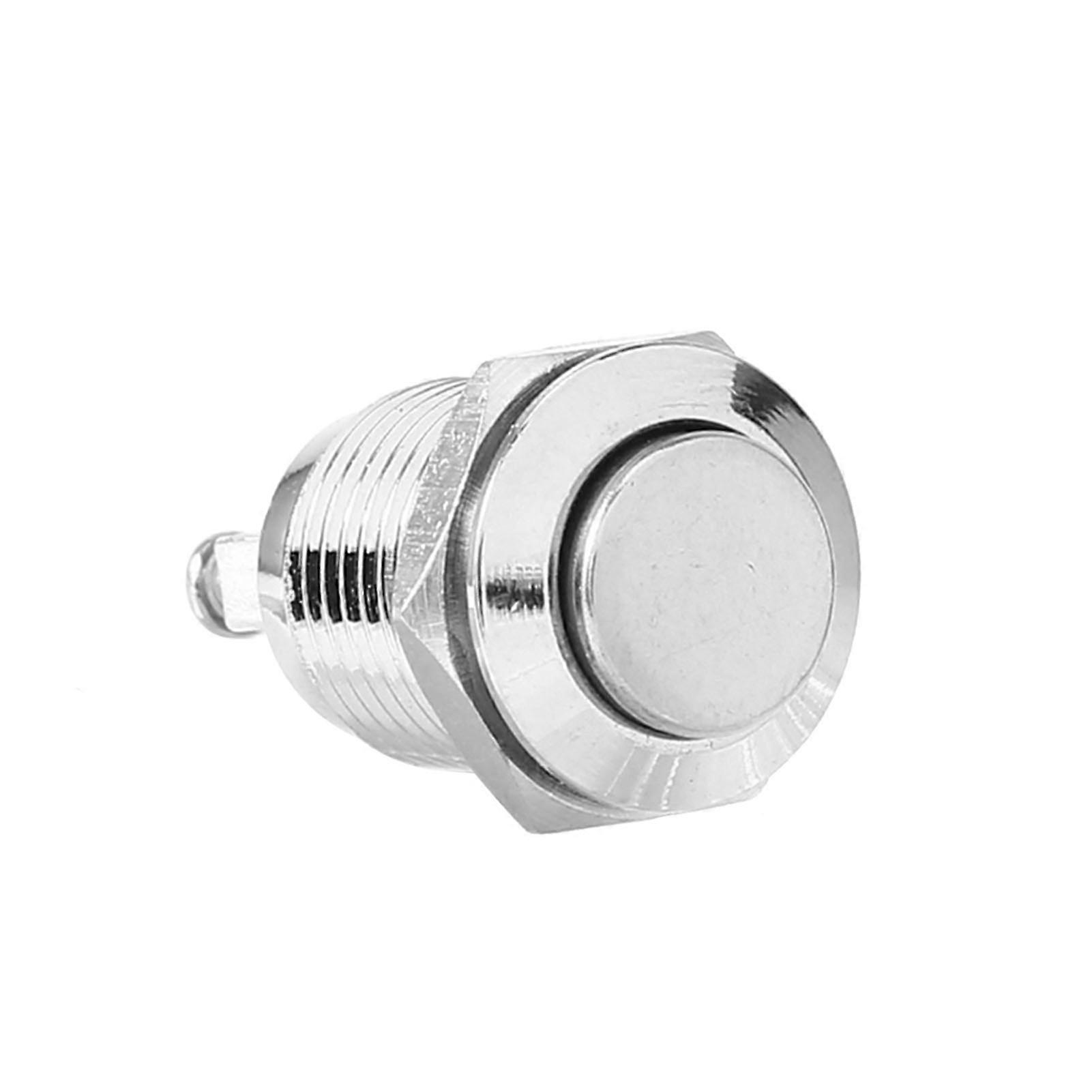 Waterproof Metal 12mm Start Button Momentary Push Button Electrical Switch