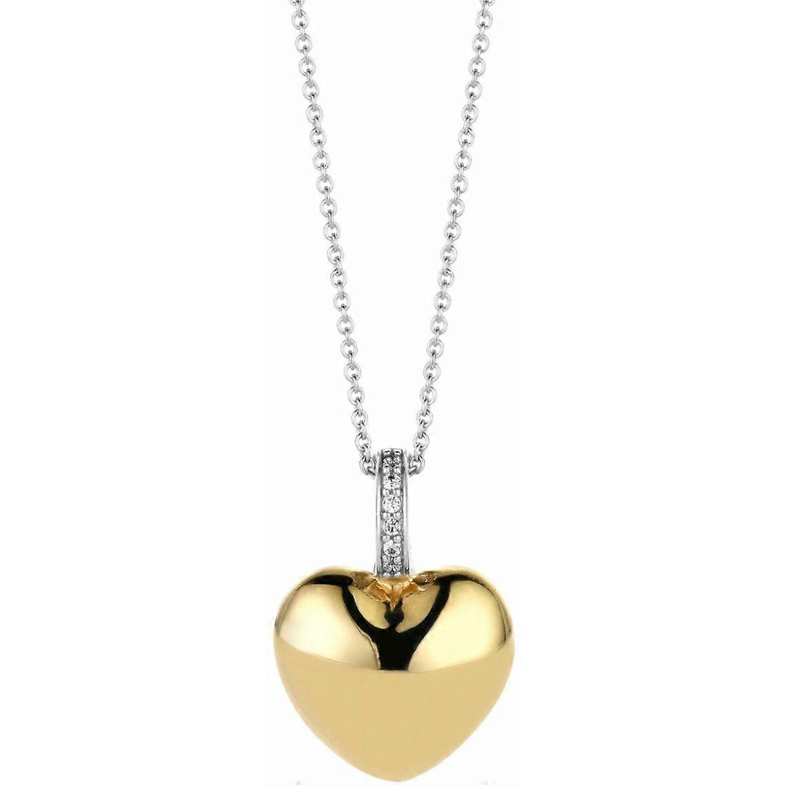 pendentif Ti Sento 6745SY - pendentif Argent Doré c?ur Femme