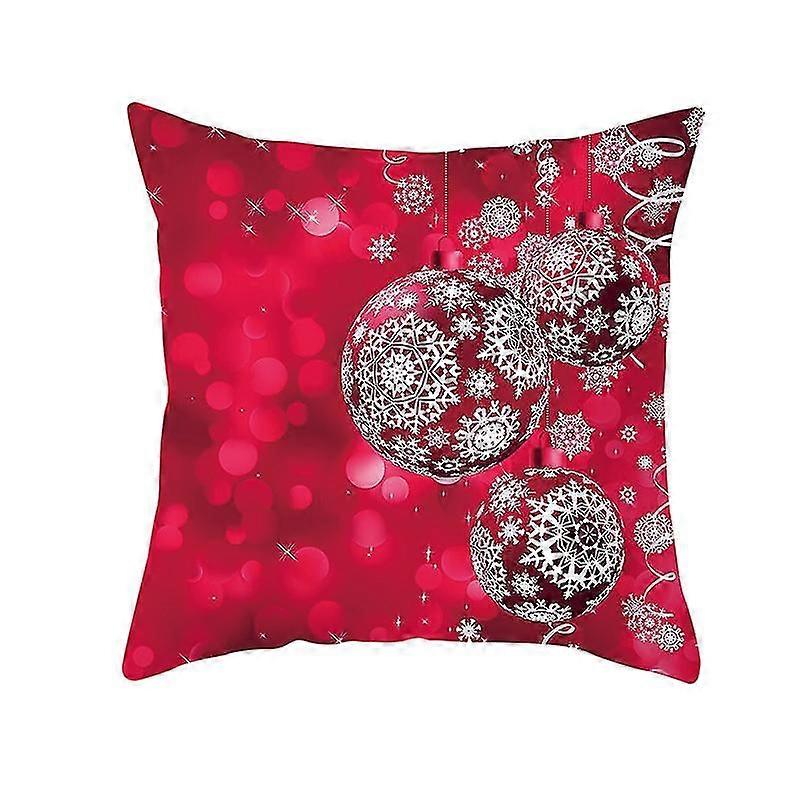 Christmas Series Style Red Decorative Pillow Case Cushion Cover* @BUGU