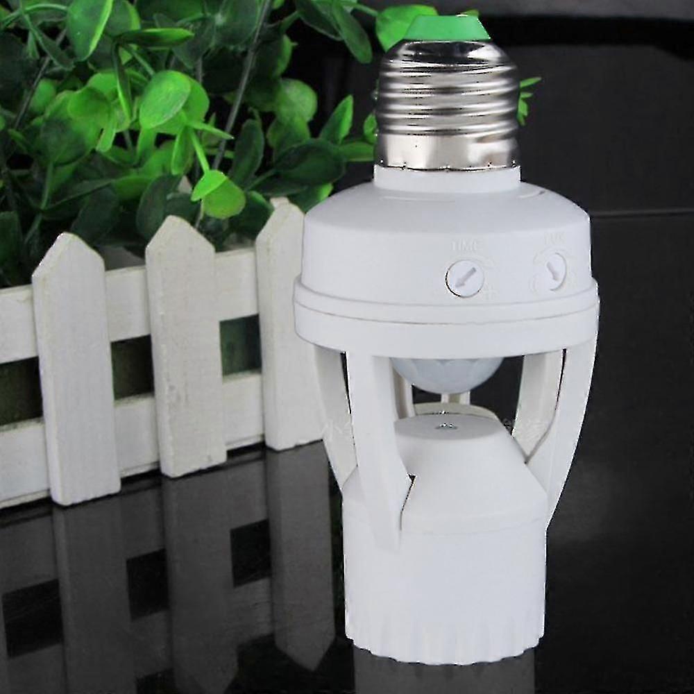 E27 Led Infrared Motion Detection Light Sensor Light Bulb Switch Home* @BUGU