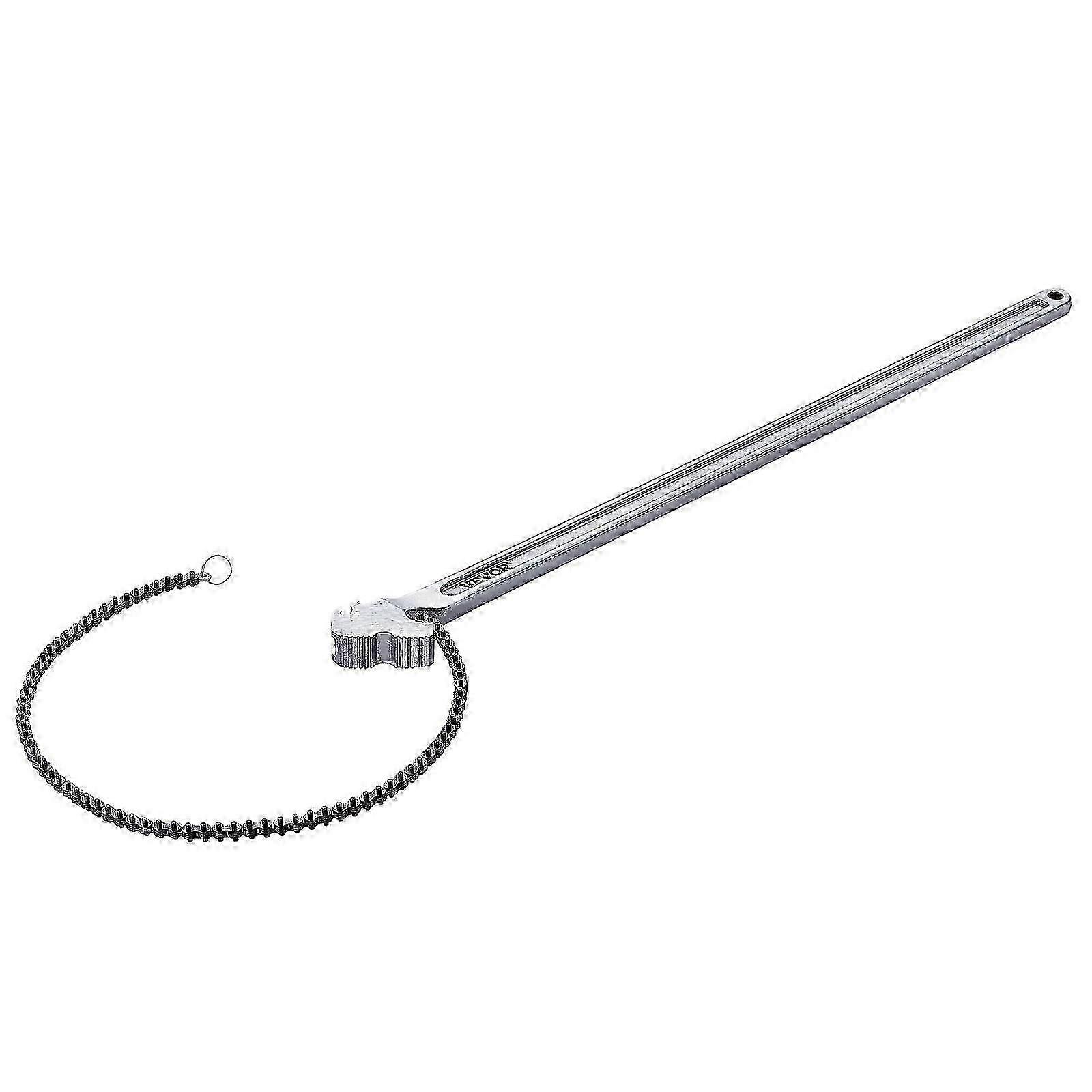 48-inch Chain Pipe Wrench with 13.4-inch Diameter Designed for Pipe Installation and Vehicle Maintenance