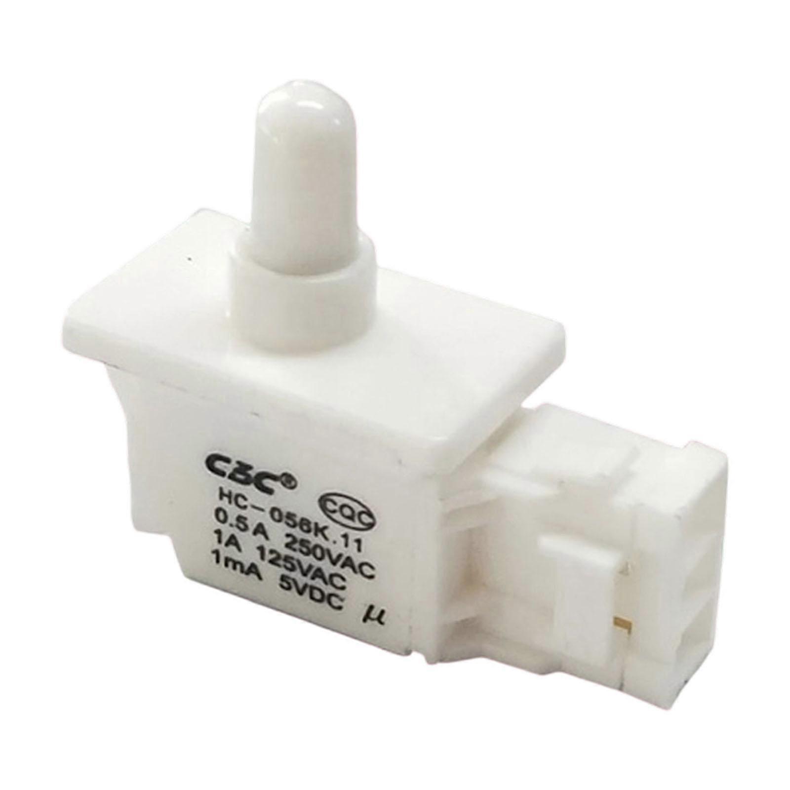 Refrigerator Door Light Switch Freezer Door Accessory Light Push Button
