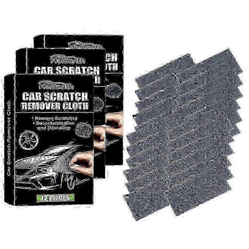 12pcs Nano Sparkle Cloth For Car Scratches Nano Magic Cloth Scratch Remover
