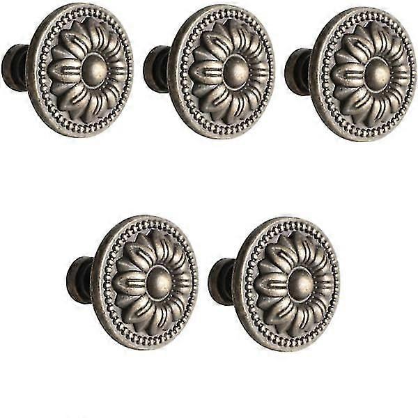 Cabinet Handles Drawer Handles With Screws 5-pack Bronze Bronze