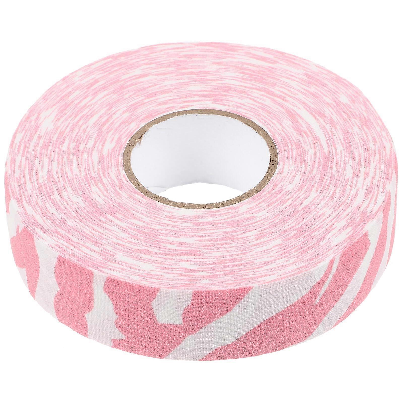 Ice Hockey Stick Grip Tape Pink Zebra Pattern NonSlip Cloth  Adhesive for Better Control