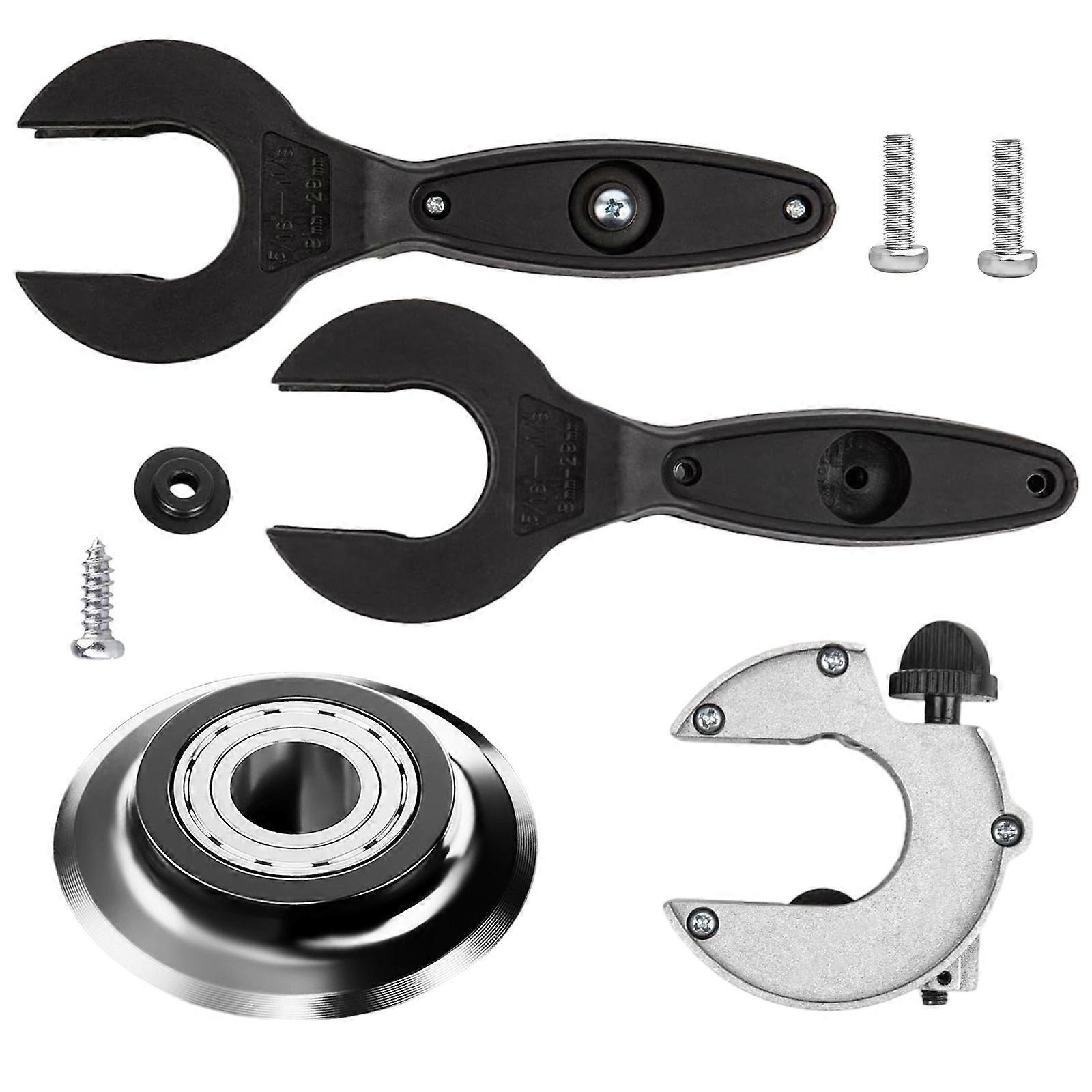 Strong Aluminum Pipe Cutting Tool With Double Sharpeners And Handle Mechanism For Tight Sectors 8mm To 29mm Diameter Multicolor