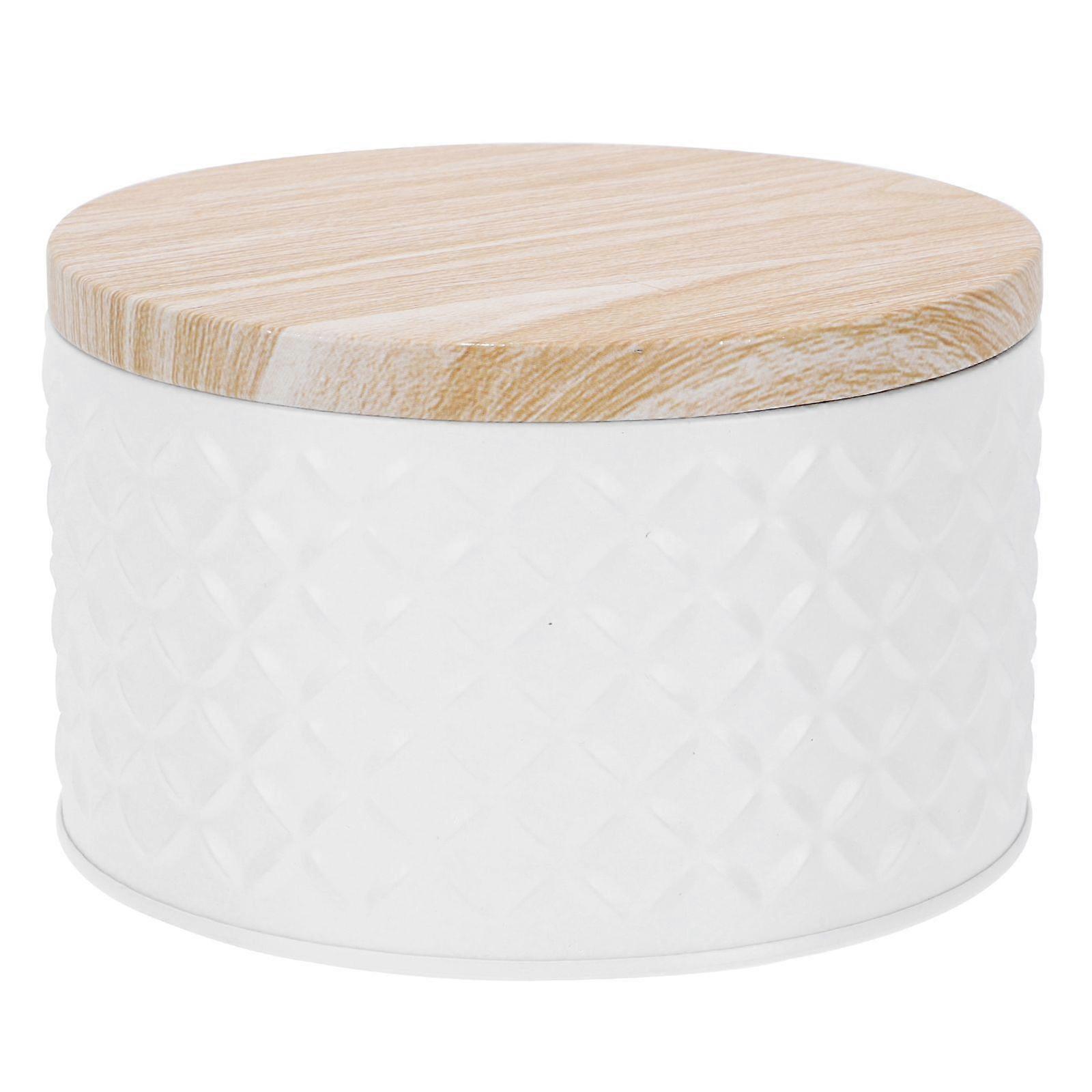 1Pc Delicate Tinplate Cake Storage Container Pastry Roasting Packaging Box