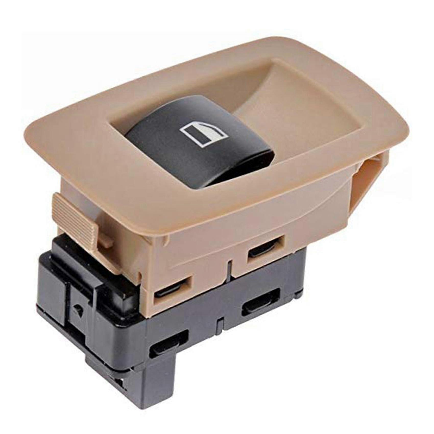 Car Beige Passenger Side Front/rear Window Lifter Button Switch For - E90,e91,323i,325i,328i 613169 (haoyi)
