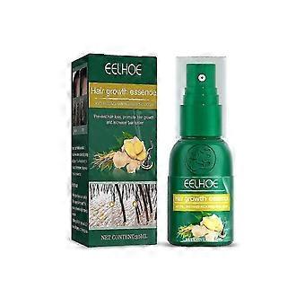 Eelhoe Zenzero Spray per la crescita dei capelli Nutrizione Idratante Capelli Radice Cura dei capelli Soluzione per la cura della pelle anti-rotazione dei capelli