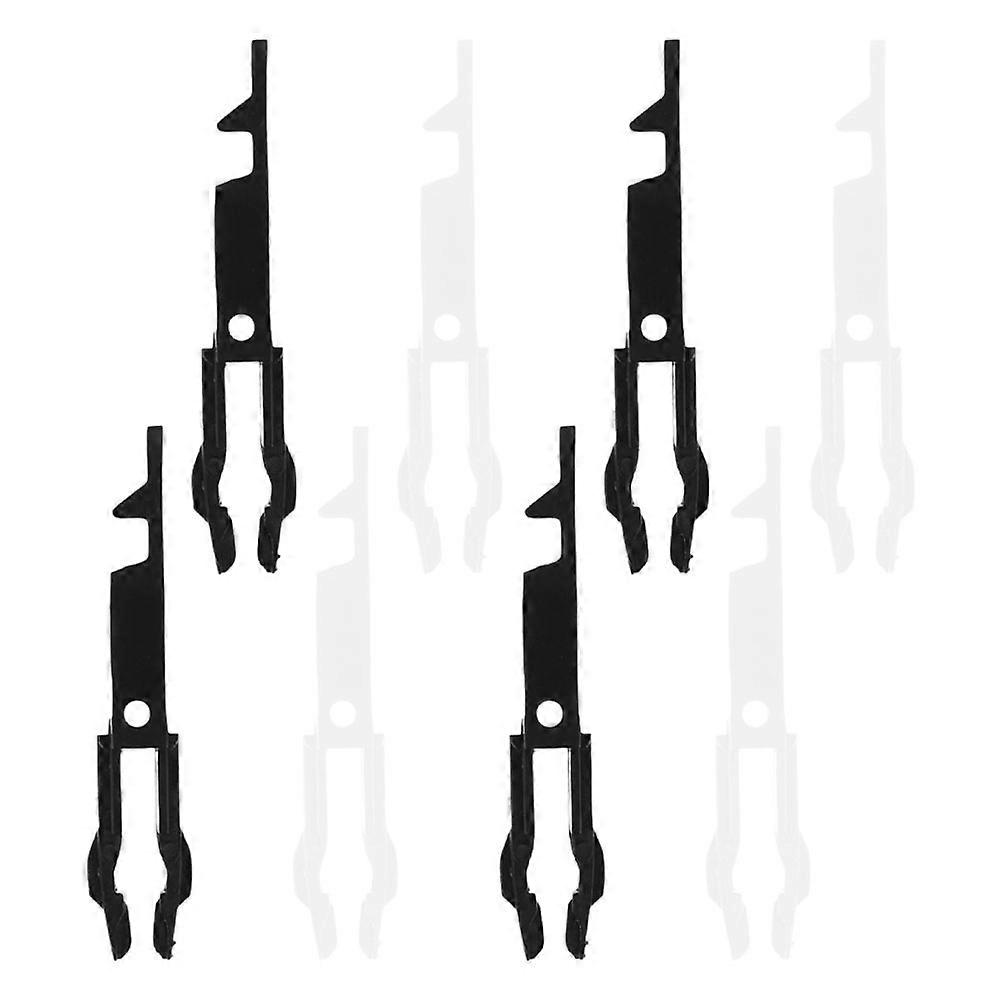 8pcs Emergency Key For Bathroom Bedroom Fire Exit Reset Key Plastic Call Point Key Break Glass Panel Key Alarm Reset Key Emergency Door Unlock Key