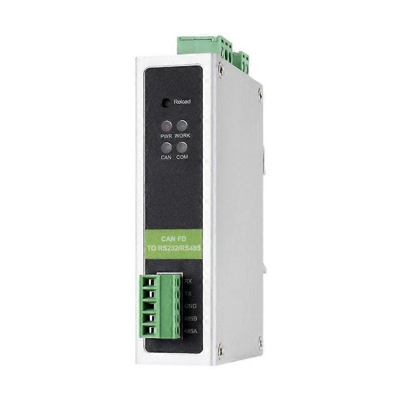 CAN FD to RS232/RS485 Converter - Dual Interface, Supports 5 Modes, Industrial Performance