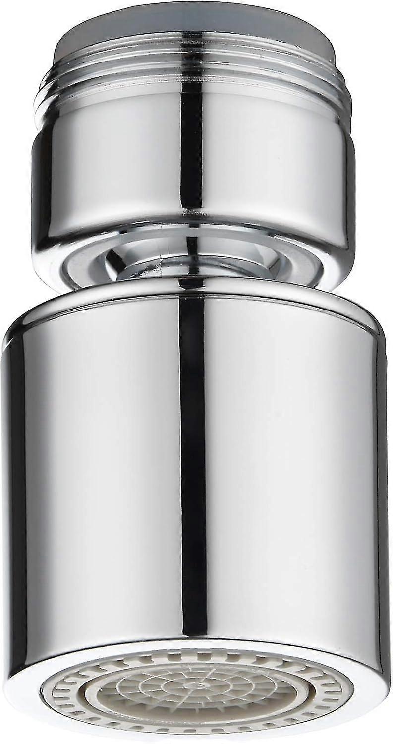 360° Swivel Faucet Aerator Brass 2 Positions Adjustable Water Saver for Faucet, 24mm Male, AFA009 [DB] YC