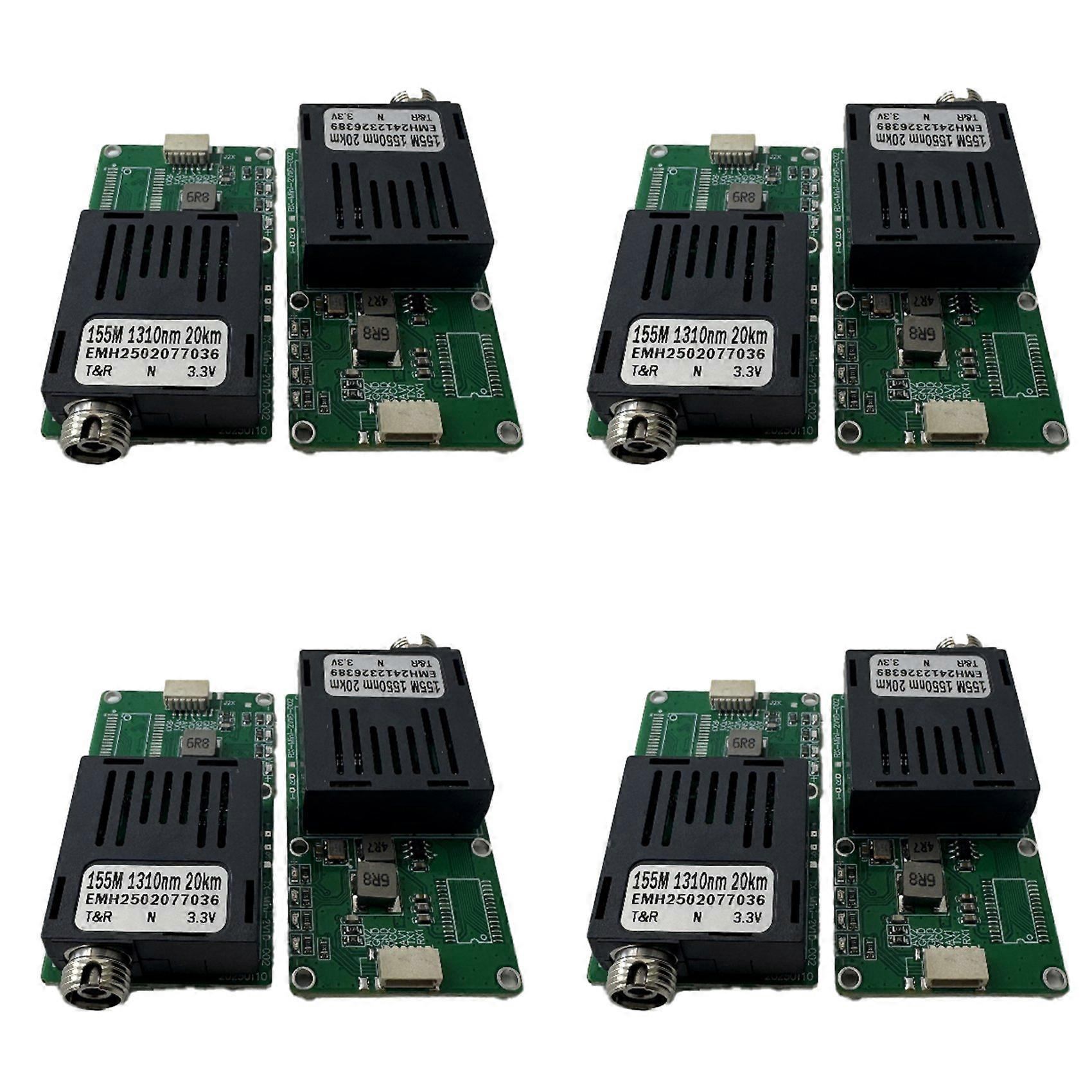 8X TTL Optical Transceiver Module Optical Terminal Equipment Drone-Specific ZED-F9P UM980 UM982 Ground+Air