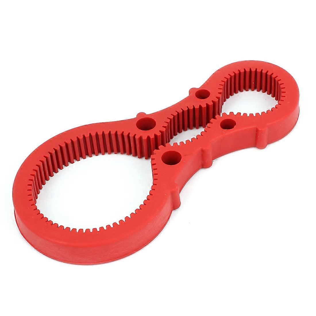 Rubber Jar and Bottle Opener Tool with NonSlip Grip for Kitchen Bar and Can Lids