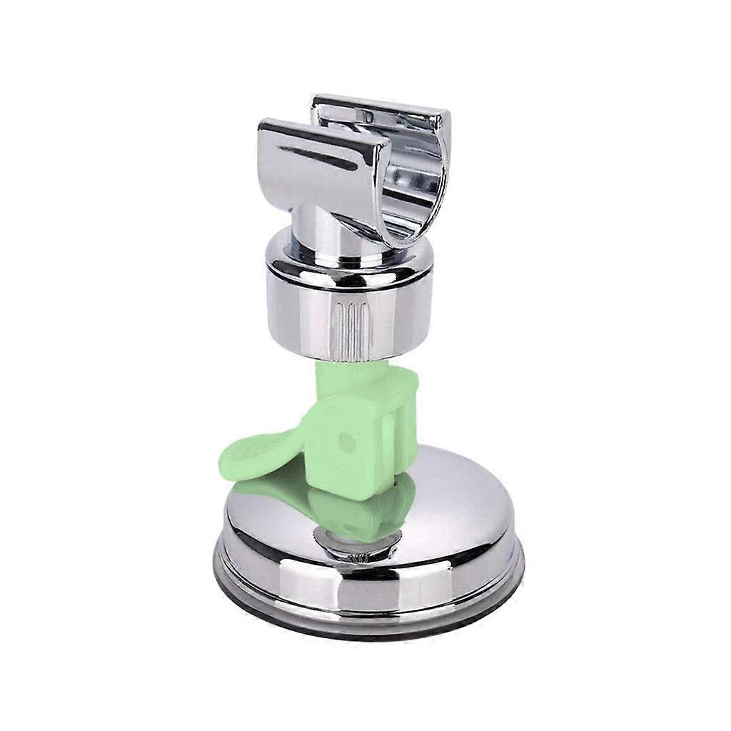 Adjustable Shower Head Holder Wall Mount with Strong Suction Cup for Bathroom Handheld Black