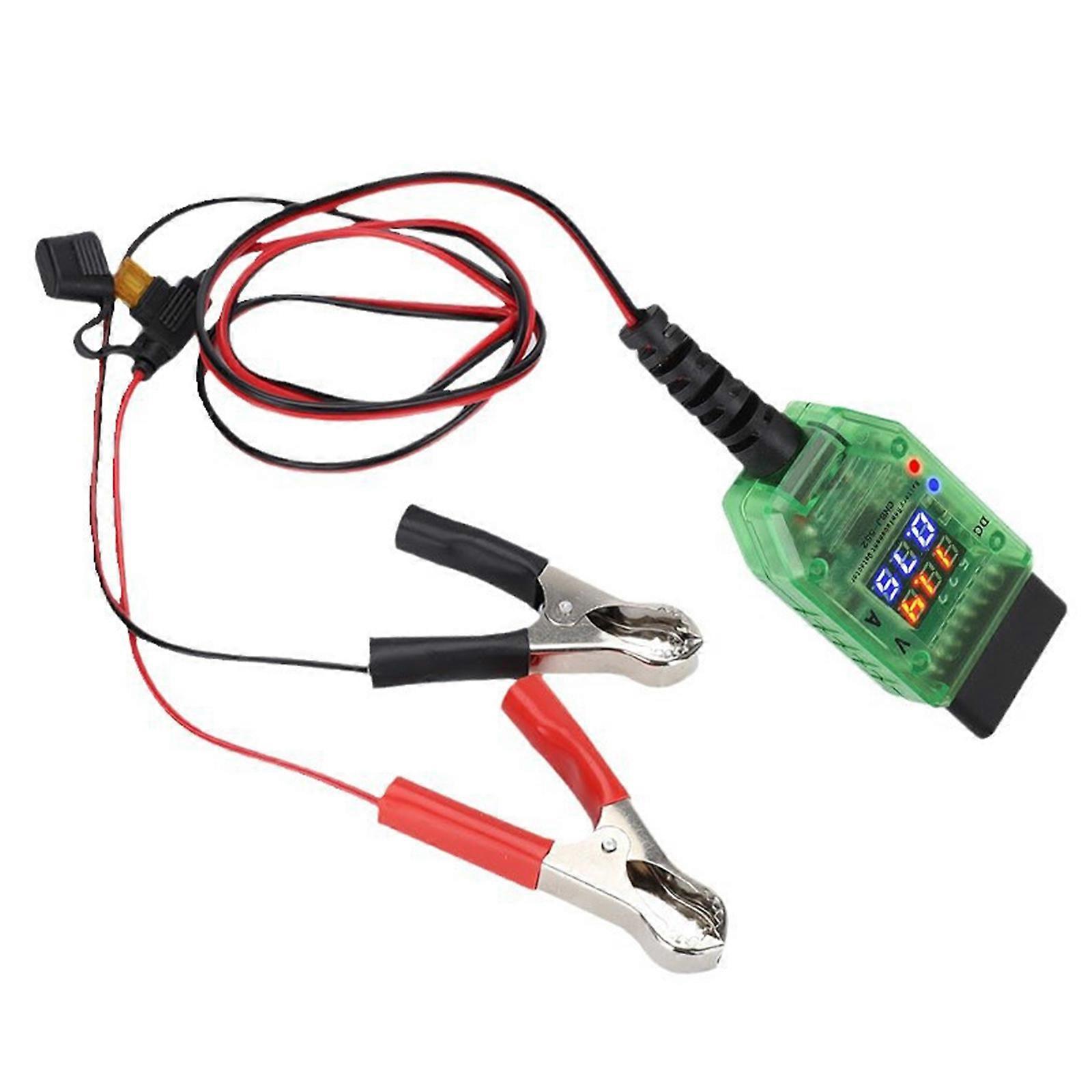 Multi Vehicle Suitable Battery Diagnostic Tool Featuring Replacement without Disconnection & Precise Leak Testing Multicolor