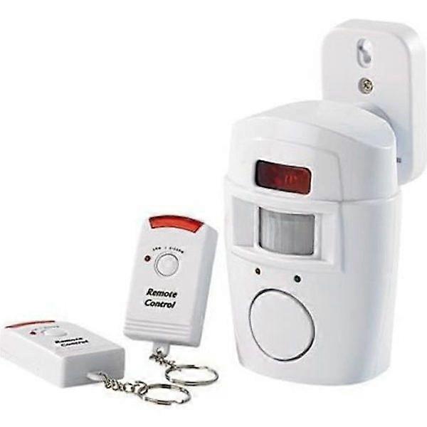 Alarm system with motion detector