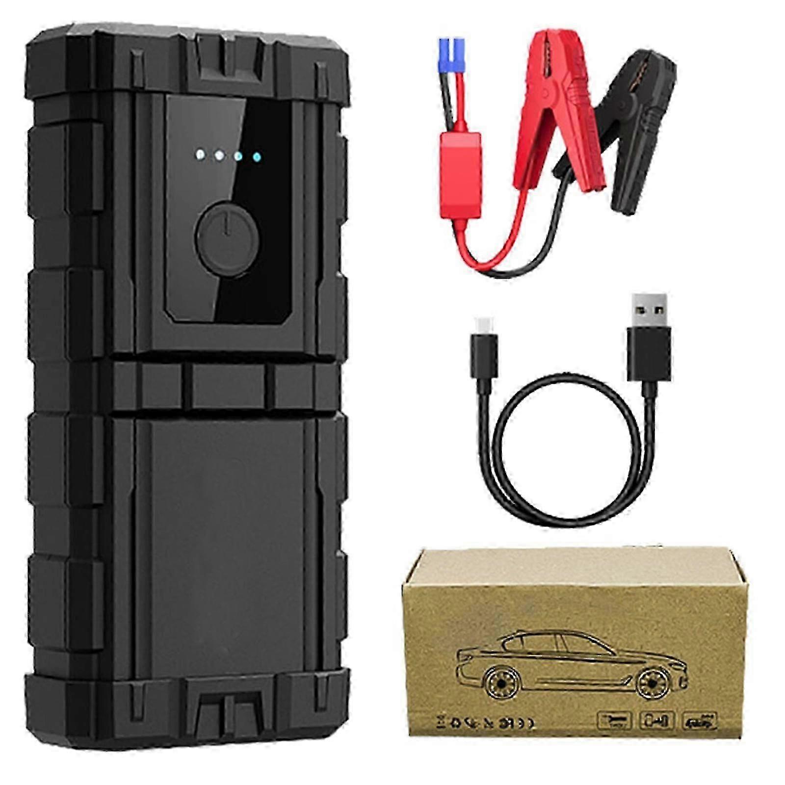 Acil Araç Çalıştırma için USB Şarj Cihazı ile Araba Aküsü Jump Starter Taşınabilir Güç Bankası