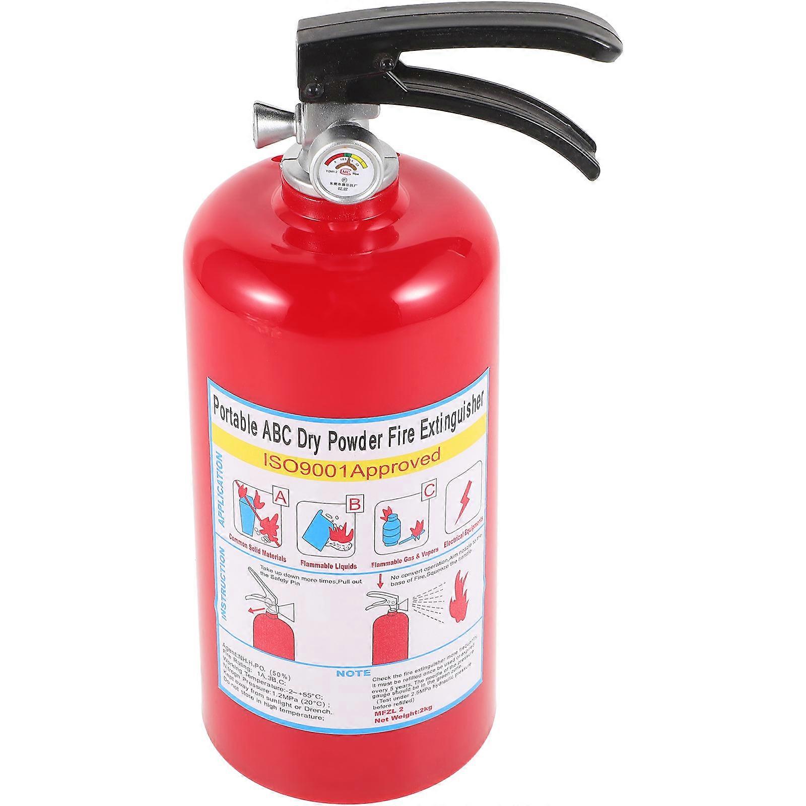 Functional Storage Box Fire Extinguisher Coin Case Home Security Item Abs Material Securely Hide Cash 1Pcs