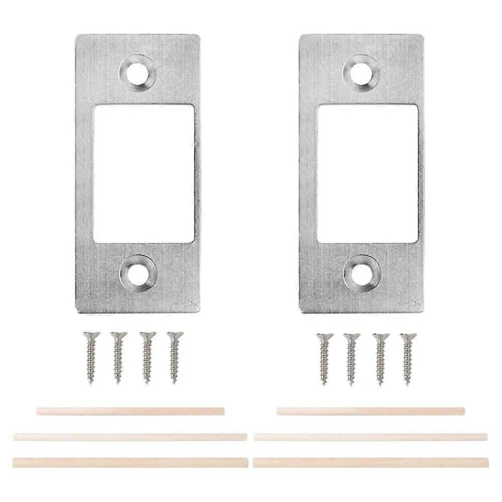 Large Hole Strike Plate Fix Deadbolt Misalignment Deadbolt Restorer Strike Plate