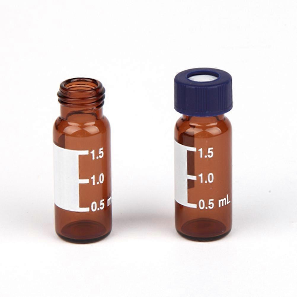 Sampling Vials Amber Bottles for Sample Storage 100Pcs