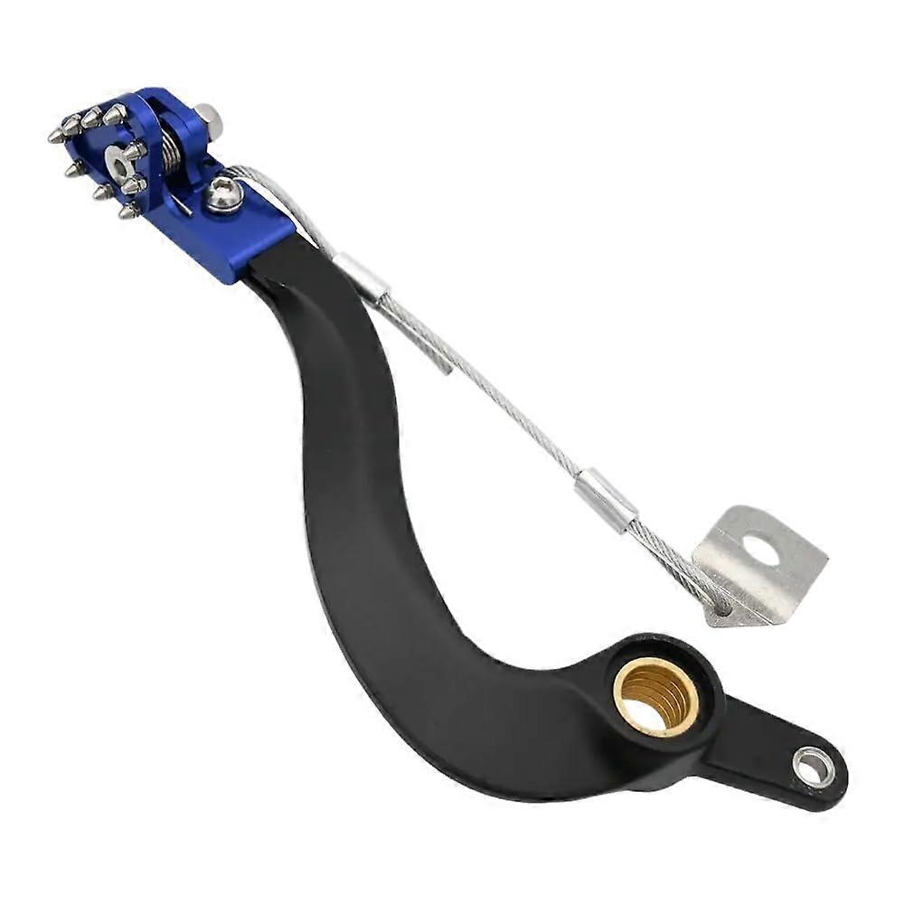 CNC Motorcycle Brake Pedal for YZ250F WR250F 20102020 with Rotating Tip and Stainless Steel Cleats