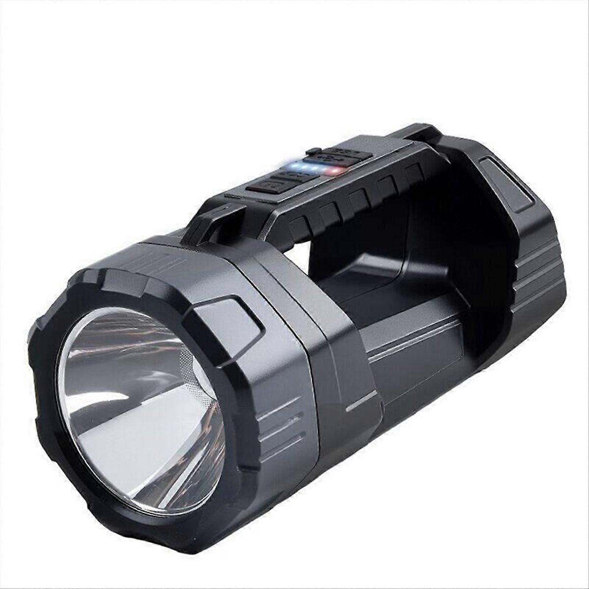 Solar LED Flashlight with COB Side Light Multifunctional