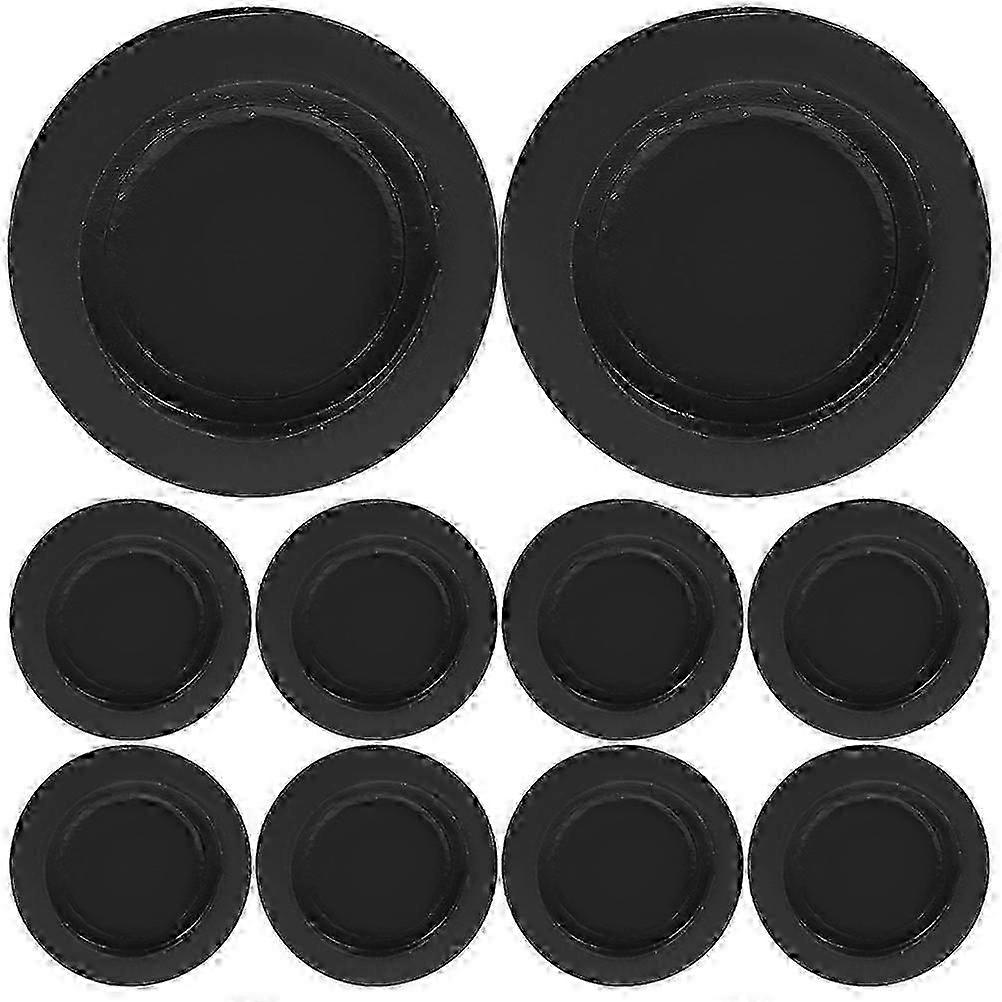 10pcs Saving Box Plug Piggy Bank Plug Piggy Bank Rubber Stopper Round Plug Replacement