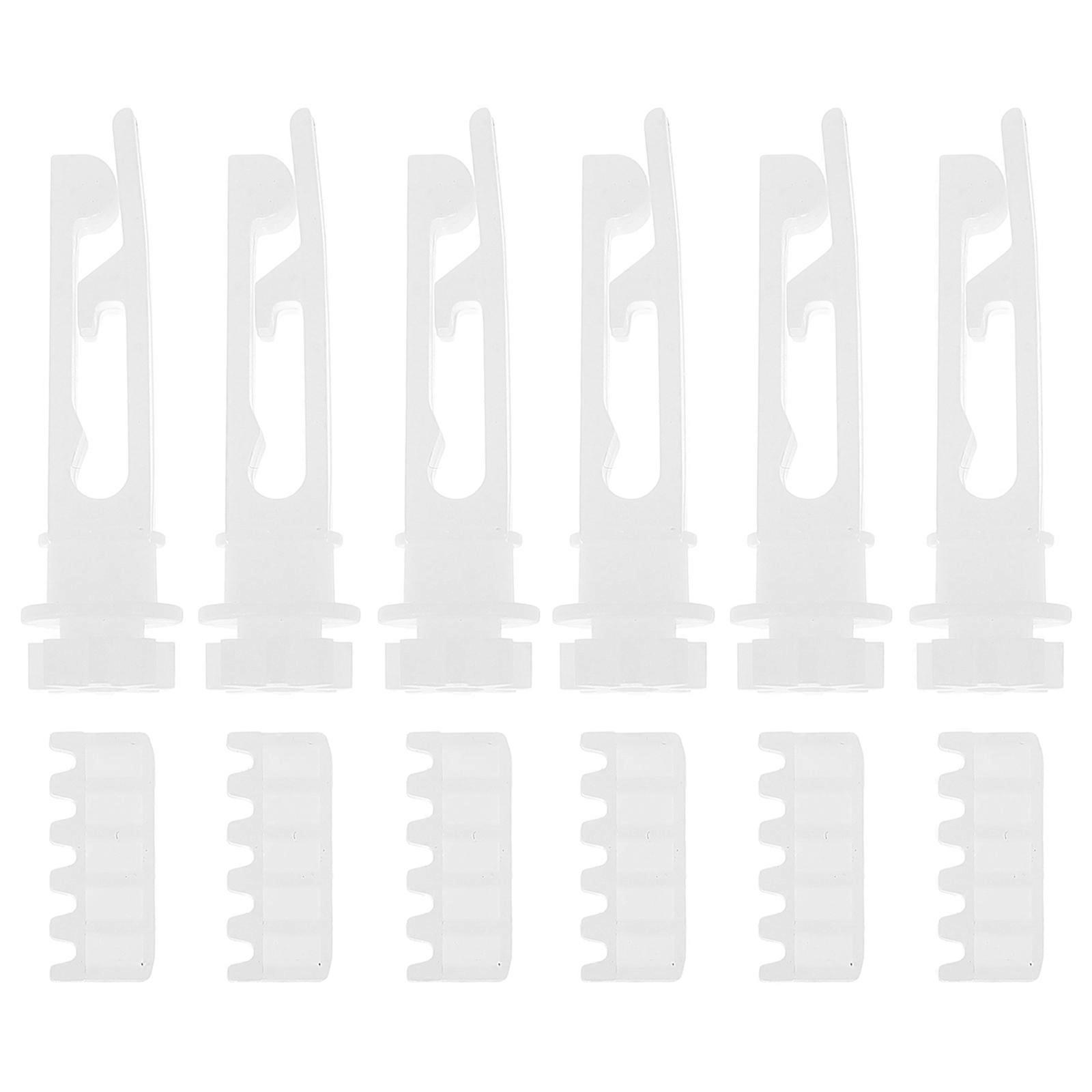 White Plastic Stems for Vertical Blind Repair Compatible with Most Models Simple Design Practical