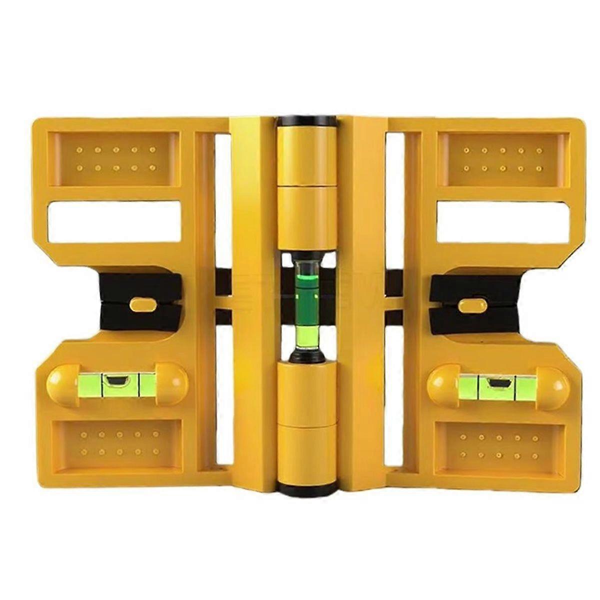 Fence Post Level Magnetic Folding Adjustable Utensil Fence Leveling Tool for Window Installation Ce