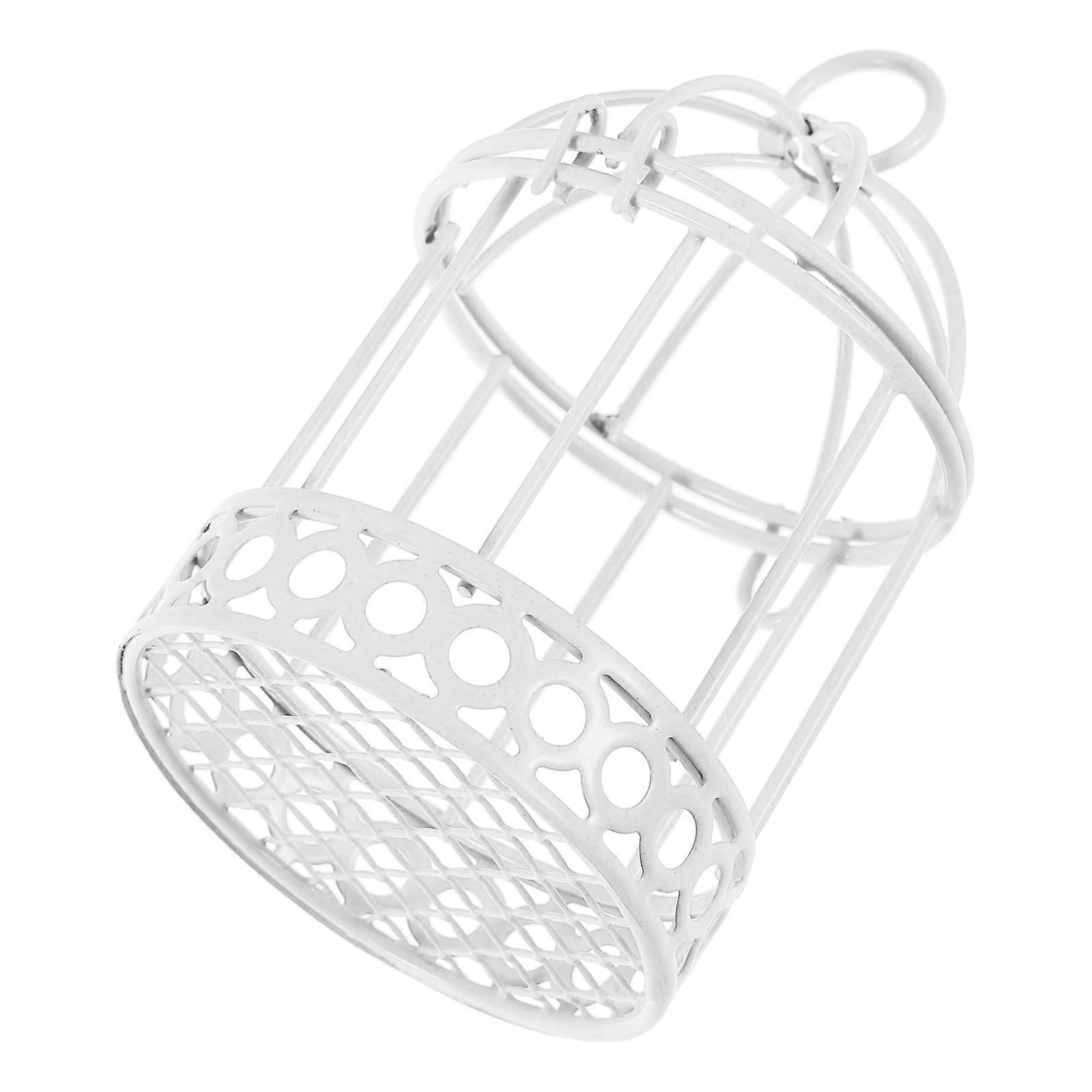Birdcage Candy Box Iron Birdcage Decor for Ring Storage
